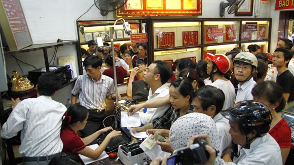 Vàng giảm giá mạnh ảnh 1