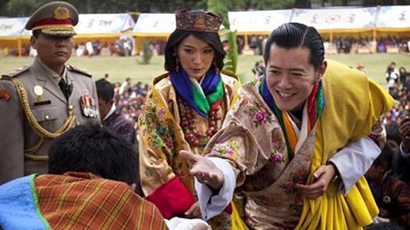 Đám cưới cổ tích của nhà vua Bhutan ảnh 1