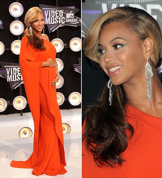 Beyonce và Jessica Simson "nóng bỏng" với thời trang bà bầu ảnh 1