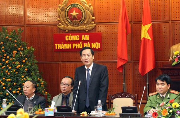 Công an Hà Nội gặp mặt lãnh đạo các cơ quan báo chí ảnh 1