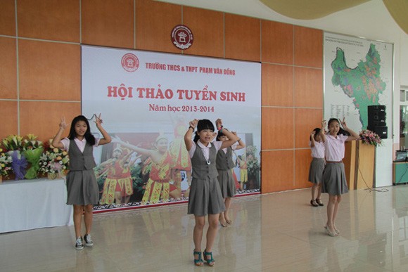 Trường THCS và THPT Phạm Văn Đồng tuyển 180 học sinh ảnh 2