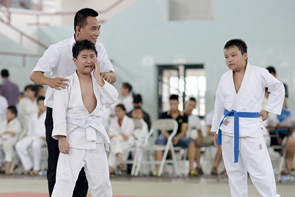 Ấn tượng giải Judo thanh thiếu niên Hà Nội ảnh 4