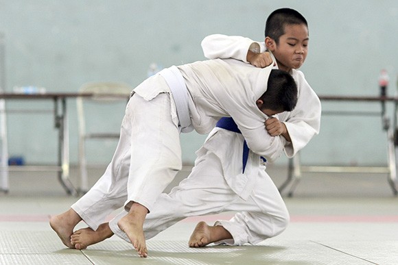 Ấn tượng giải Judo thanh thiếu niên Hà Nội ảnh 3