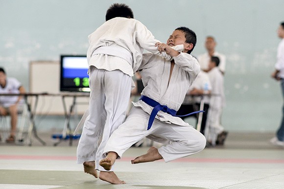Ấn tượng giải Judo thanh thiếu niên Hà Nội ảnh 2