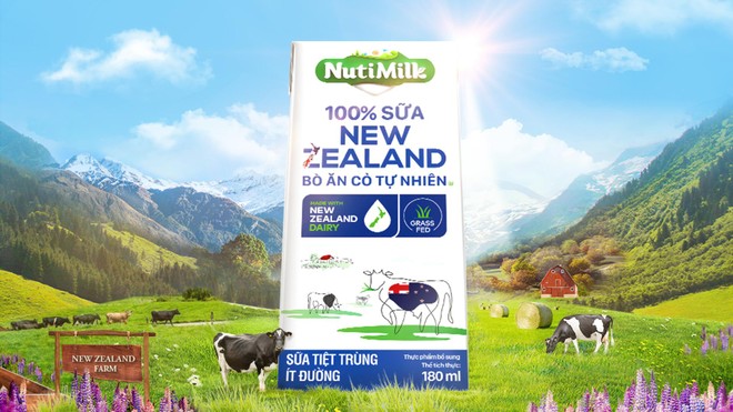 Nutifood hợp tác độc quyền đưa 100% sữa New Zealand bò ăn cỏ tự nhiên về Việt Nam ảnh 2