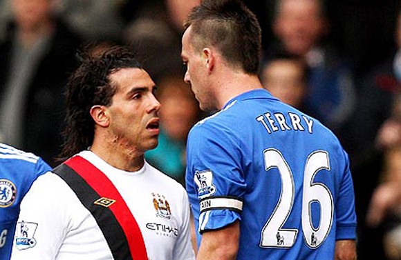 Đại chiến Man City-Chelsea: Terry vắng mặt, Tevez trở lại? ảnh 1