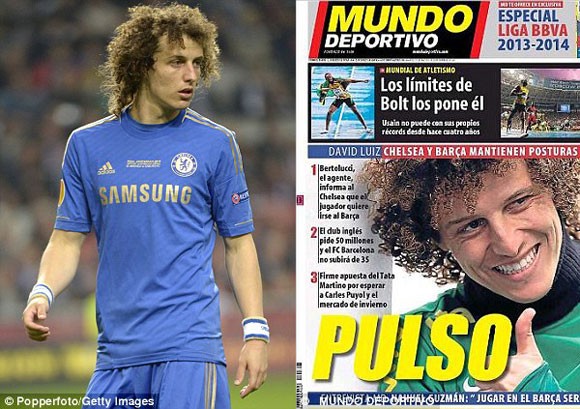 David Luiz làm cho Chelsea "náo loạn" ảnh 1