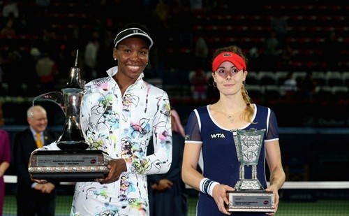 Venus Williams lập hat-trick tại Dubai ảnh 1