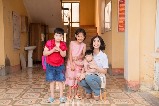 Hoa hậu Nông Thúy Hằng bắt đầu hành trình khuyến học tại Hà Giang Ảnh 5
