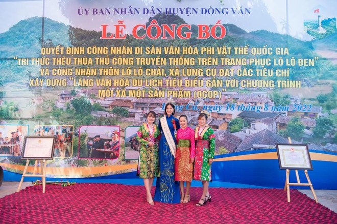 Hoa hậu Nông Thúy Hằng bắt đầu hành trình khuyến học tại Hà Giang ảnh 9