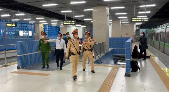 Sẽ bố trí các lực lượng 141,142 cùng Cảnh sát hình sự phòng chống tội phạm trên tuyến đường sắt đô thị Cát Linh - Hà Đông ảnh 6