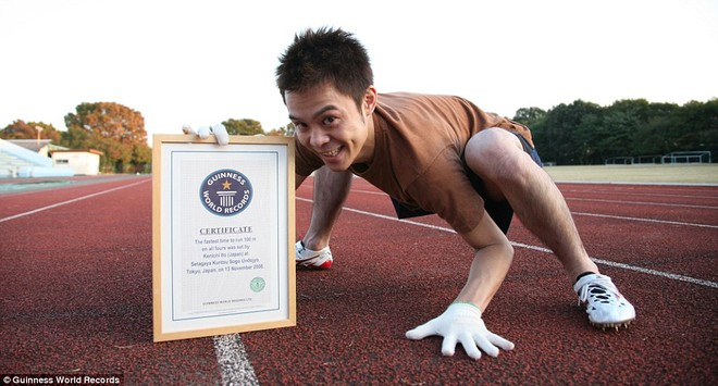 Choáng với những kỷ lục Guinness thể thao ảnh 9