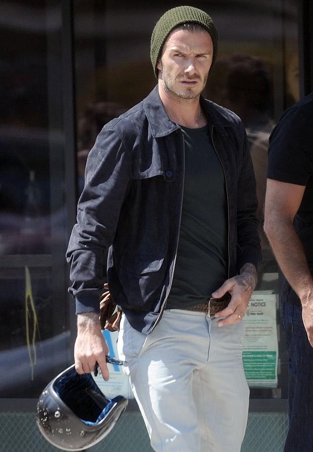 Beckham phóng "xế nổ" như tài tử Hollywood trên đất Mỹ ảnh 2