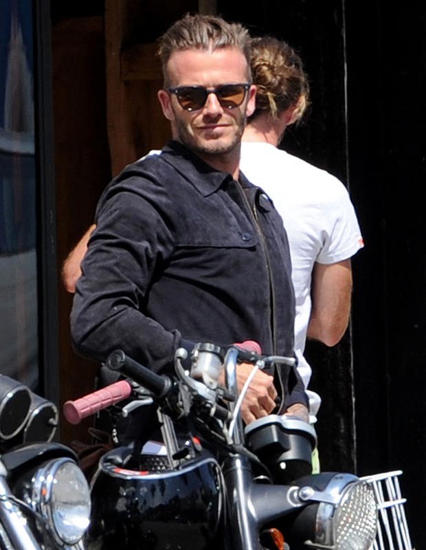 Beckham phóng "xế nổ" như tài tử Hollywood trên đất Mỹ ảnh 3
