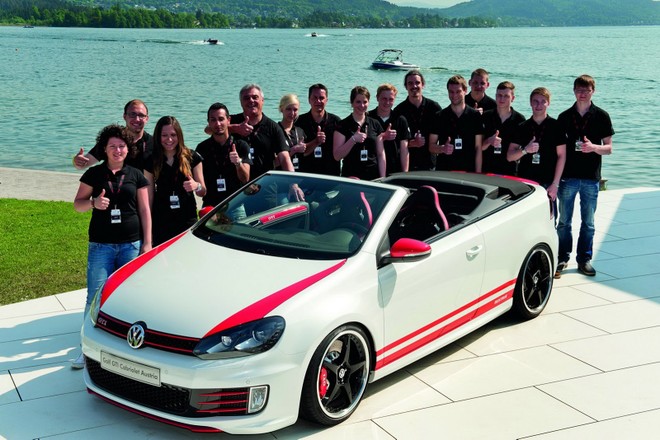 Chiêm ngưỡng Volkswagen Golf GTI mui trần có một không hai ảnh 1