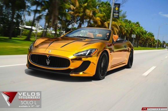 Mãn nhãn với Maserati mạ vàng tuyệt đỉnh ảnh 2