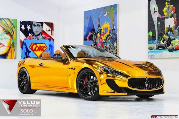 Mãn nhãn với Maserati mạ vàng tuyệt đỉnh ảnh 4