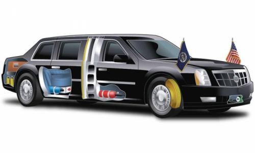 Chi tiết về chiếc Limousine “hàng khủng” của Tổng thống Obama ảnh 1