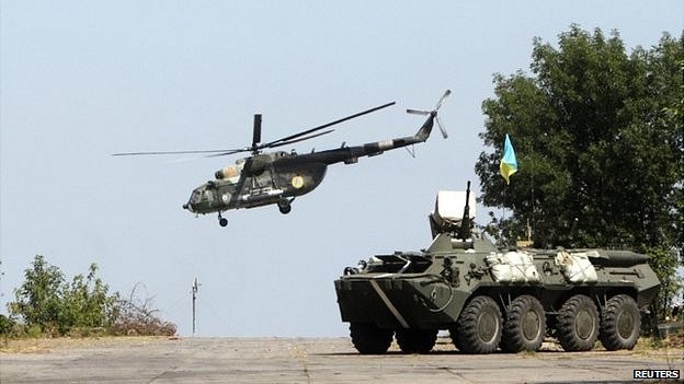 Quân đội Ukraine tấn công dồn dập phe li khai ở Donetsk ảnh 1
