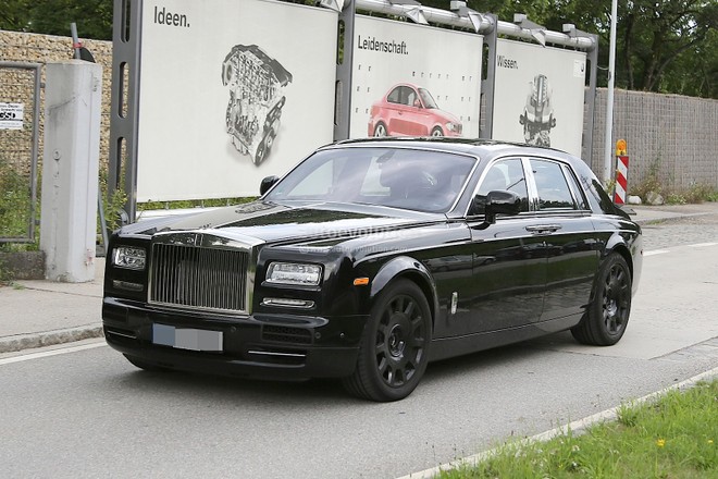 Những hình ảnh đầu tiên của Rolls-Royce Phantom thế hệ mới ảnh 1