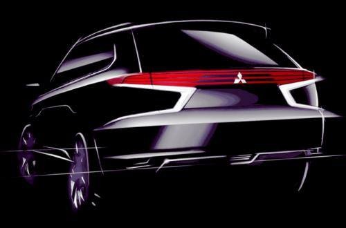 Mitsubishi Outlander PHEV Concept-S lộ “ảnh nóng” trước ngày ra mắt ảnh 2