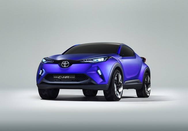Toyota tiết lộ hình ảnh đầy đủ của C-HR concept ảnh 1