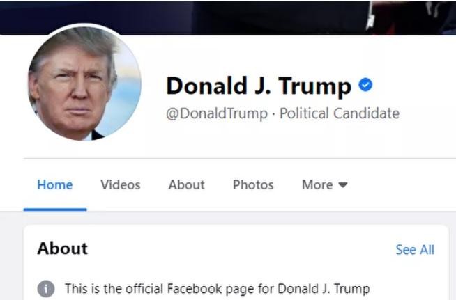 Facebook, Instagram bất ngờ mở khóa tài khoản Tổng thống Donald Trump ảnh 1