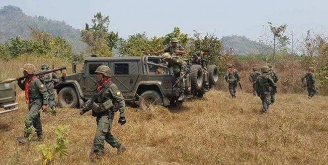 Hai căn cứ của quân đội Myanmar bị tấn công ảnh 1