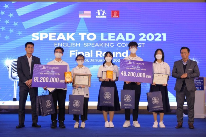 Trường THPT Chuyên Lê Quý Đôn (Quảng Trị) giành giải Quán quân 'Speak To Lead' 2021 ảnh 3