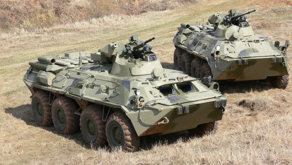 Nga thử nghiệm xe thiết giáp lội nước BTR-82AM ảnh 1