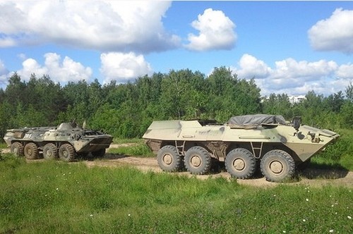 Nga phát triển loại xe thiết giáp siêu dị ảnh 1