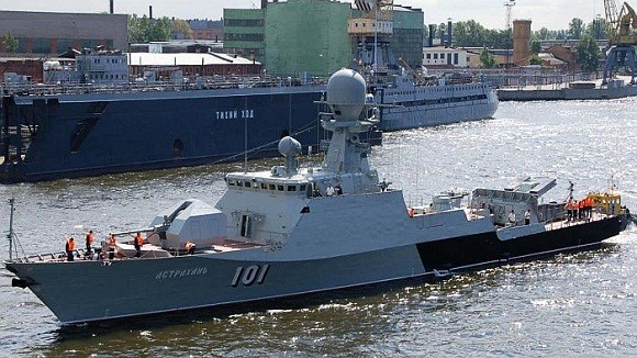 Nga biên chế tàu hộ tống tên lửa Kaliber cho Hạm đội Caspian ảnh 1