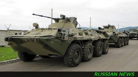 Lục quân Nga nhận hàng trăm xe bọc thép BTR-82A ảnh 1