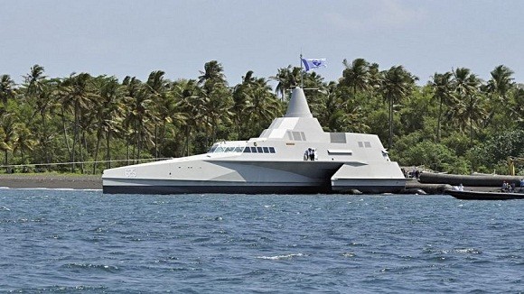 Indonesia sắm tàu tuần tra tàng hình mới, thay thế chiếc bị cháy ảnh 1