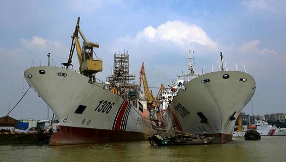 Trung Quốc liên tục tăng cường tàu hải cảnh siêu lớn xuống biển Đông ảnh 1