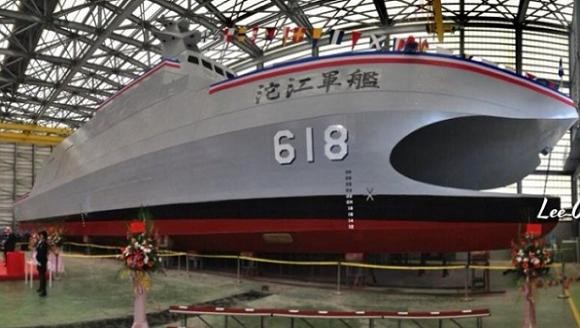 Đài Loan đóng mới 8 tàu tuần tra, vứt 300 triệu Đài tệ qua cửa sổ ảnh 1