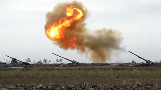 Armenia khó sử dụng pháo binh vì nguy cơ đạn lạc vào đất Iran ảnh 1