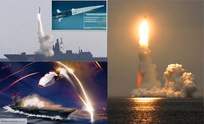Tên lửa siêu thanh Zircon ‘cân’ cả hạm đội khổng lồ của Mỹ? ảnh 1