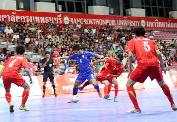 Thua Thái Lan 2-6, Tuyển Futsal VN gặp Australia tại bán kết ảnh 1