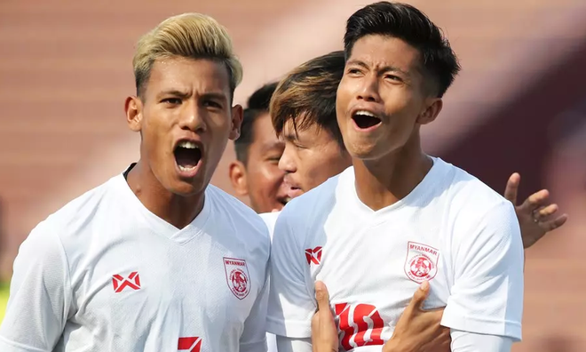 U23 Myanmar lên dẫn đầu bảng đấu của U23 Việt Nam ảnh 1