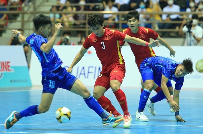 Futsal Việt Nam thua Thái Lan 0-2 trong trận tranh HCV ảnh 2