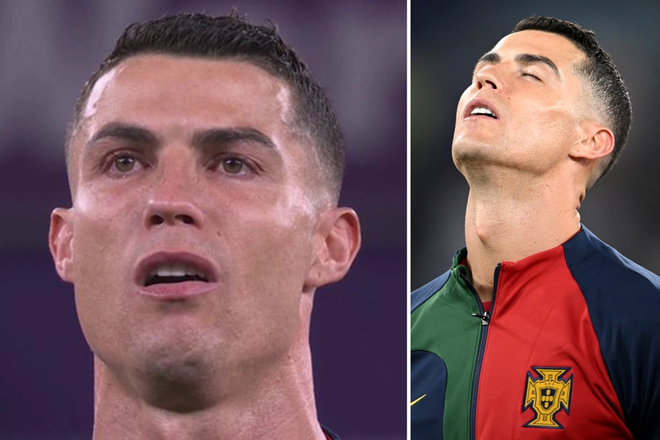 Ronaldo xúc động rơi nước mắt ở kỳ World Cup cuối cùng ảnh 1