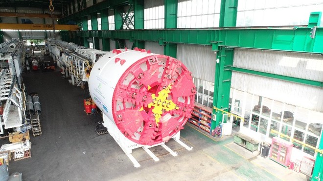 Robot đường sắt Nhổn-ga Hà Nội bắt đầu đào hầm từ quý I-2021 ảnh 1