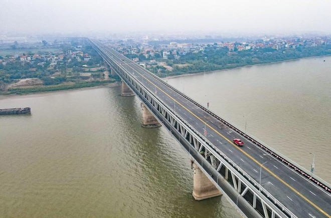 Thông xe, phương tiện lưu thông trở lại qua cầu Thăng Long từ sáng nay, 7-1 ảnh 3