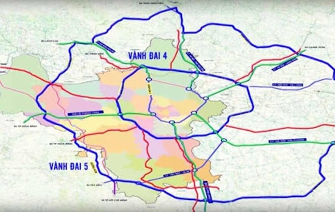 Đường vành đai 4- Vùng Thủ đô được kiến nghị đầu tư theo hình thức PPP ảnh 1