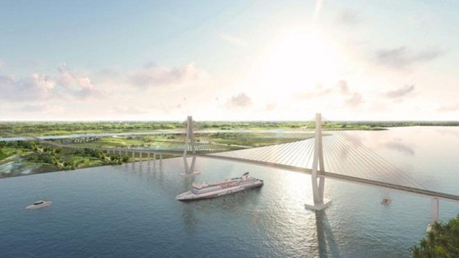 Dự kiến trong quý I-2022, sẽ khởi công xây cầu Rạch Miễu 2 nối Tiền Giang và Bến Tre ảnh 1