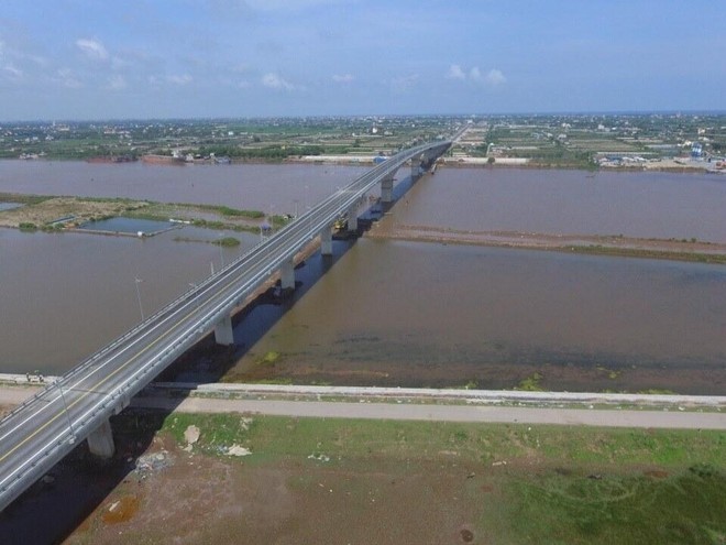 Cầu vượt sông Đáy nối Ninh Bình và Nam Định sẽ được xây bằng 1.800 tỷ đồng vốn ngân sách ảnh 1