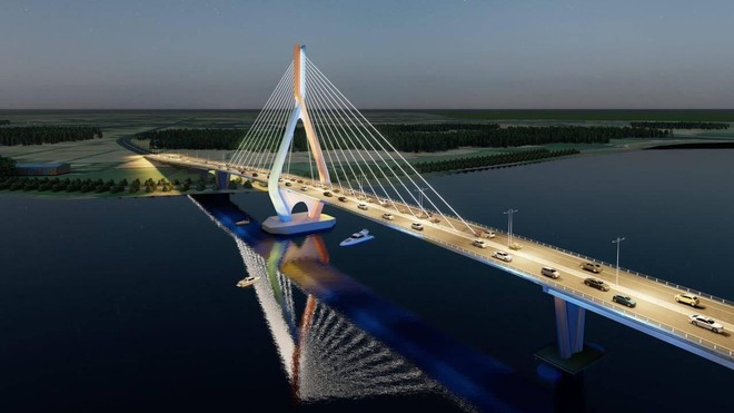 Khởi công xây dựng cầu Đồng Việt vượt sông Thương, nối Bắc Giang và Hải Dương ảnh 1