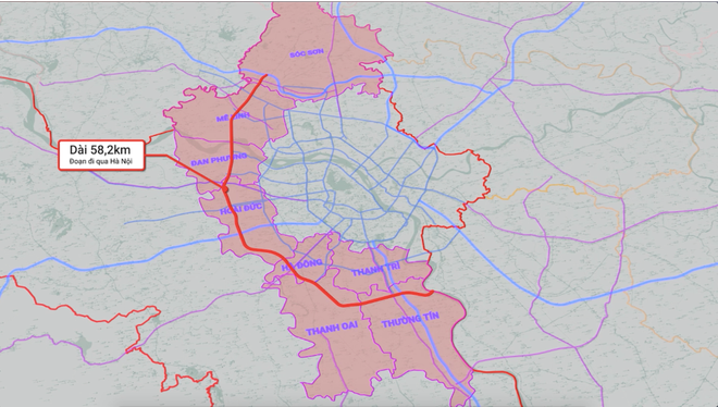 Lập chỉ giới đường đỏ vành đai 4- Vùng Thủ đô theo bốn phân đoạn ảnh 1