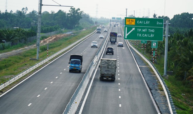 Phí cao tốc Trung Lương- Mỹ Thuận giảm tối đa gần 100.000 đồng/lượt xe, nhiều lái xe vẫn chê đắt ảnh 1